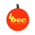 iBec Creative logo inside a pumpkin.